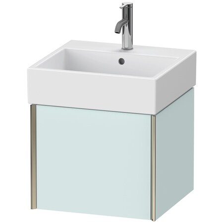 Xviu Wall-Mounted Vanity Unit Light Blue Matt